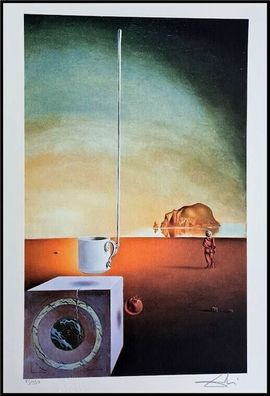 Salvador DALI * Flying giant. * 50 x 35 cm * signed lithograph * limited # 51/350