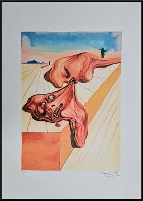 Salvador DALI * Divine Comedy * 70 x 50 cm * signed lithograph * limited # 53/500