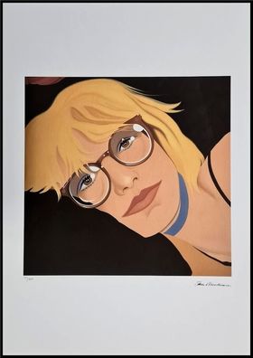 TOM Wesselmann * Four brown Eyes...* 50 x 70 cm * lithograph * limited # 101/450