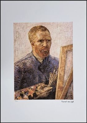 Vincent VAN GOGH * Self-Portrait * 50 x 70 cm * lithograph * limited # 200/250