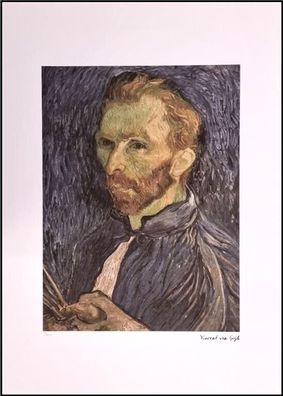 Vincent VAN GOGH * Self-Portrait * 50 x 70 cm * lithograph * limited # 15/250