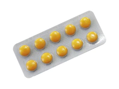 Allochol 10 Tabletten gelb Aktivkohle trockene Galle Knoblauch