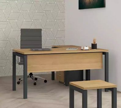 Büromöbel Schreibtisch Luxus Möbel Arbeitszimmer Computertisch Chefschreibtisch
