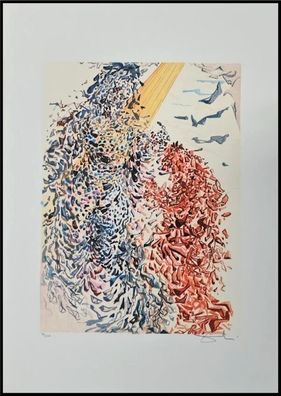 Salvador DALI * Divine Comedy * 70 x 50 cm * signed lithograph * limited # 99/500