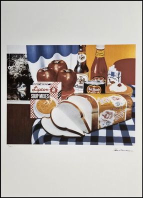 TOM Wesselmann * Still Life * 50 x 70 cm * lithograph * limited # 13/450