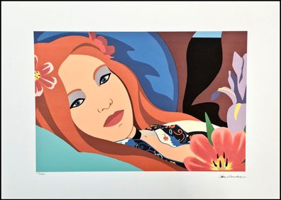 TOM Wesselmann * Lulu * 50 x 70 cm * lithograph * limited # 29/450