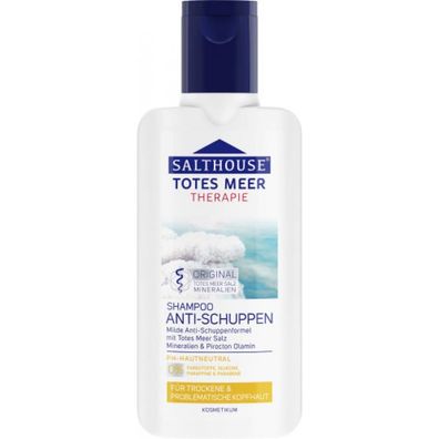 38,40EUR/1l Salthouse Totes Meer Therapie Shampoo Anti Schuppen 250ml