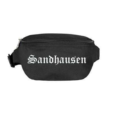 Sandhausen Bauchtasche - Altdeutsch bedruckt - Gürteltasche Hipbag - ...