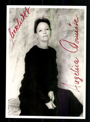 Angelica Domröse Autogrammkarte Original Signiert # BC 199933