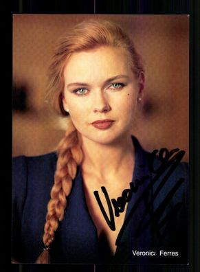 Veronica Ferres Autogrammkarte Original Signiert # BC 199964