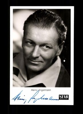 Heinz Engelmann Star Revue Autogrammkarte Original Signiert # BC 200106