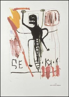JEAN-MICHEL Basquiat * Untitled * 70x50 cm * Lithografie * limitiert # 95/100