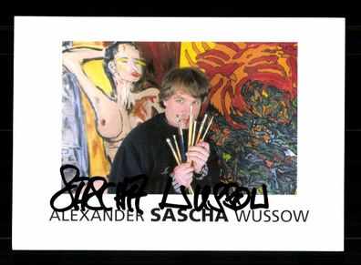Alexander Sascha Wussow Autogrammkarte Original Signiert # BC 200269