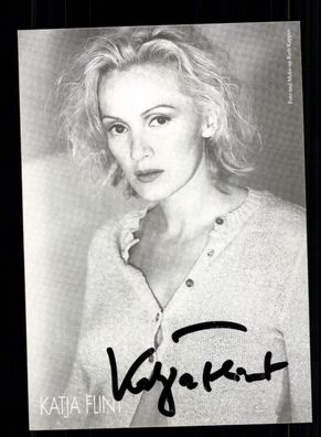Katja Flint Autogrammkarte Original Signiert # BC 200322