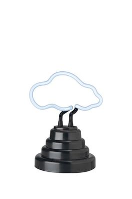 Neonlampe Wolke Cloud hell blau Deko Tischlampe 10x15cm