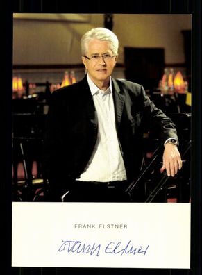Frank Elstner Autogrammkarte Original Signiert # BC 200511