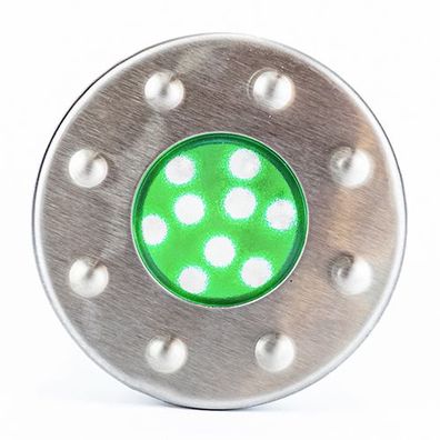Bodeneinbauleuchte LED grün IP66 Aviano