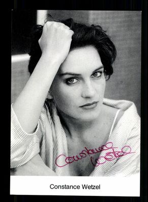 Constance Wetzel Autogrammkarte Original Signiert # BC 201279