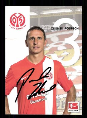 Zdenek Pospech Autogrammkarte FSV Mainz 05 2013-14 Original Signiert