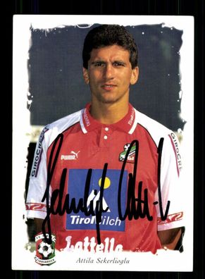Attila Sekerlioglu Autogrammkarte FC Tirol Innsbruck 90er Jahre Original Sign.