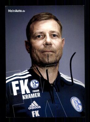Frank Kramer Autogrammkarte FC Schalke 04 2022-23 Original Signiert