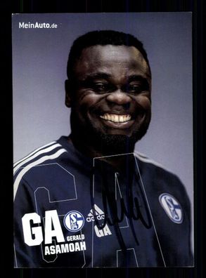 Gerald Asamoah Autogrammkarte FC Schalke 04 2022-23 Original Signiert
