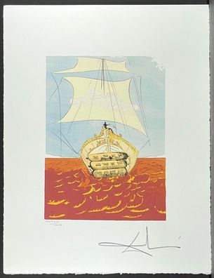 Salvador DALI * The Twelve Tribes of..* 50 x 65 cm * signed lithograph * limited