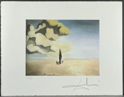 Salvador DALI * Figure and Drapery in * 50 x 65 cm * signed lithograph * limited