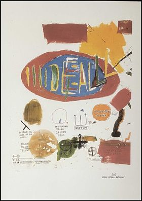 JEAN-MICHEL Basquiat * Untitled * 70x50 cm * Lithografie * limitiert # 50/100
