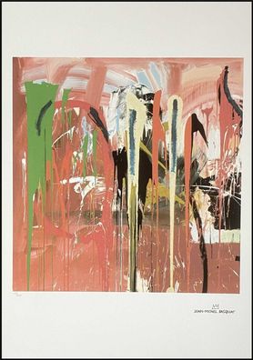 JEAN-MICHEL Basquiat * Untitled * 70x50 cm * Lithografie * limitiert # 66/100