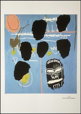 JEAN-MICHEL Basquiat * Untitled * 70x50 cm * Lithografie * limitiert # 71/100