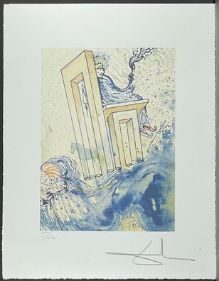 Salvador DALI * Untitled * 50 x 65 cm * signed lithograph * limited