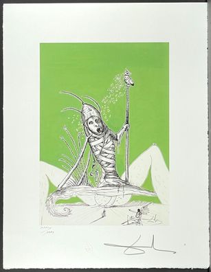 Salvador DALI * Pantagruel - Man with * 50 x 65 cm * signed lithograph * limited