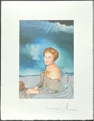 Salvador DALI * Portrait of Sara... * 50 x 65 cm * signed lithograph * limited