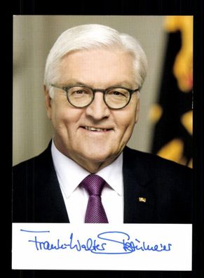 Frank Walter Steinmeier Bundespräsident Original Signiert ##BC 202337