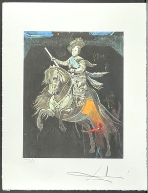 Salvador DALI * The Prince Baltasar.. * 50 x 65 cm * signed lithograph * limited