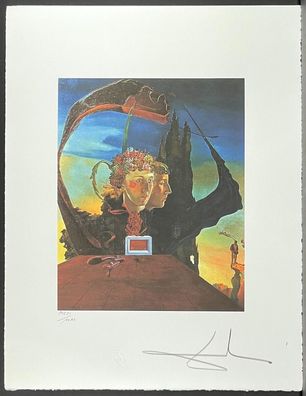 Salvador DALI * Portait of the Viscountess* 50 x 65 cm * signed lithograph * limited