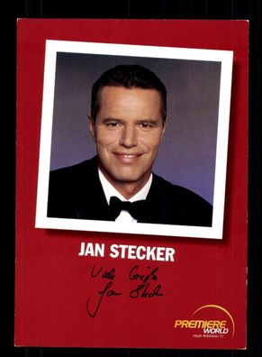 Jan Stecker Premiere Autogrammkarte Original Signiert # BC 202550