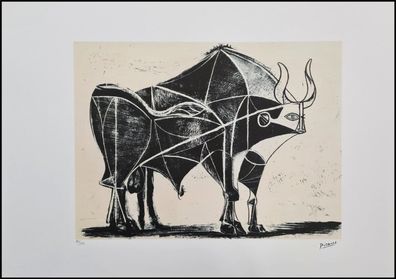 PABLO Picasso * 50 x 70 cm * signed lithograph * limited # 50/200 (Gr. 50 cm x 70 cm)
