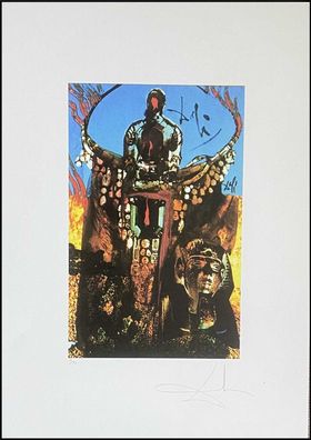 Salvador DALI * Tarot * 70 x 50 cm * signed lithograph * limited # 15/78