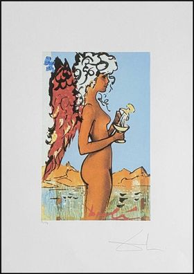Salvador DALI * Tarot * 70 x 50 cm * signed lithograph * limited # 20/78
