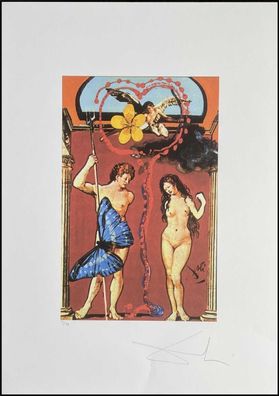 Salvador DALI * Tarot * 70 x 50 cm * signed lithograph * limited # 31/78