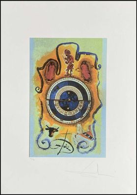 Salvador DALI * Tarot * 70 x 50 cm * signed lithograph * limited # 38/78