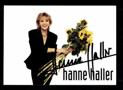 Hanne Haller Autogrammkarte Original Signiert ## BC 202693