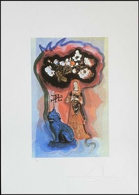 Salvador DALI * Tarot * 70 x 50 cm * signed lithograph * limited # 47/78