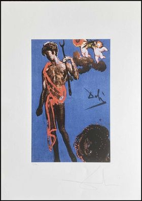 Salvador DALI * Tarot * 70 x 50 cm * signed lithograph * limited # 52/78