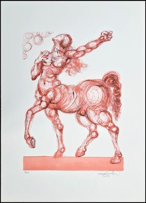 Salvador DALI * Divine Comedy * 70 x 50 cm * signed lithograph * limited # 12/500