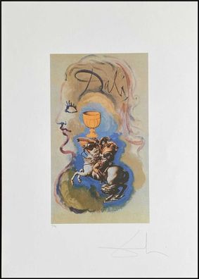 Salvador DALI * Tarot * 70 x 50 cm * signed lithograph * limited # 8/78