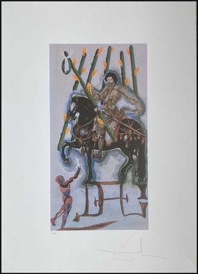 Salvador DALI * Tarot * 70 x 50 cm * signed lithograph * limited # 16/78