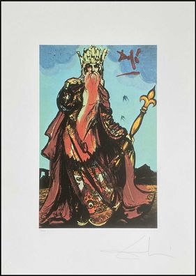 Salvador DALI * Tarot * 70 x 50 cm * signed lithograph * limited # 56/78